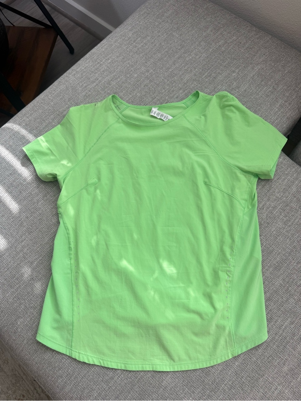 lululemon athletica Short Sleeve Tee in Neon Green